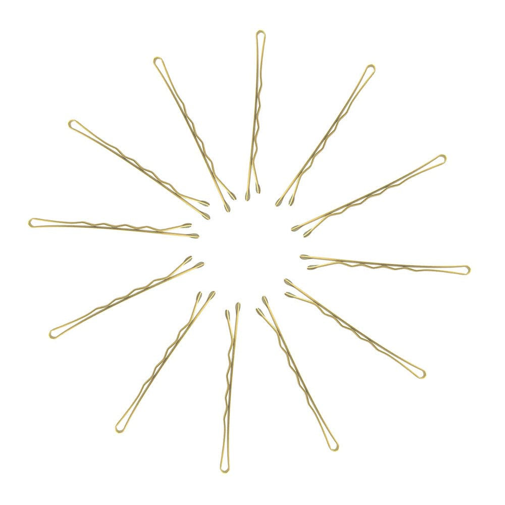 YINGFENG: juego de pasadores dorados, ideal para peinados rápidos.