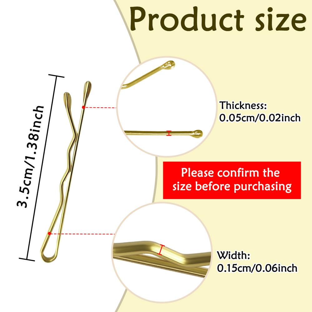 YINGFENG horquillas con puntas redondeadas protegen el cabello al peinar.