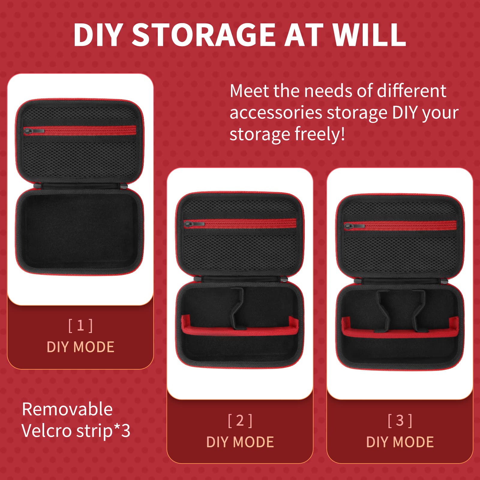 Yinke: estuche ligero y portátil, perfecto para viajes.