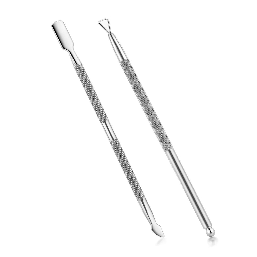 YINYIN empuja cutículas triangular, diseño preciso para manicure rápida y suave.
