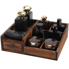 YIOJOYD organisateur Cologne à 6 compartiments pour un rangement pratique.