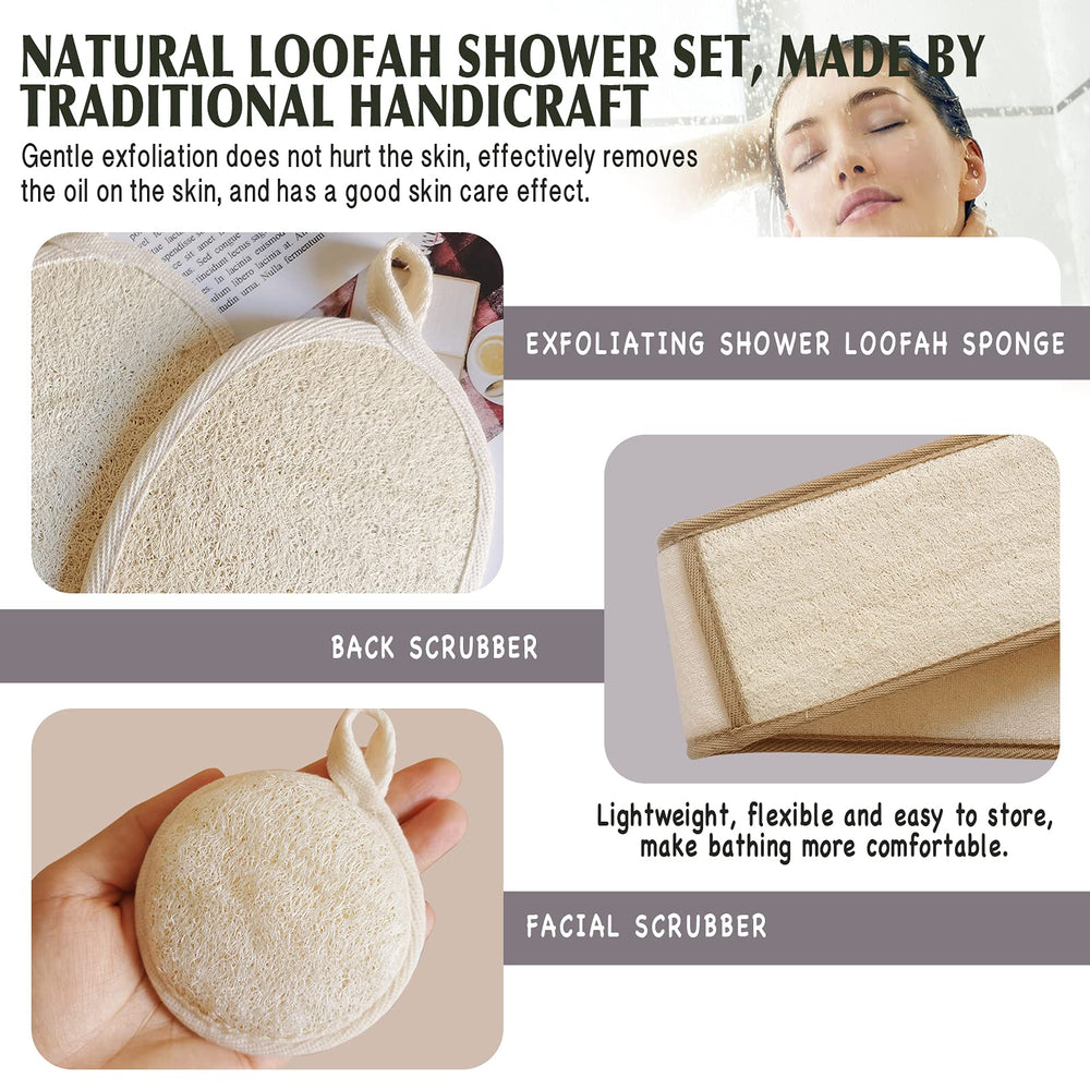 YIQINGJIE exfoliante de espalda con mango para alcanzar zonas difíciles.