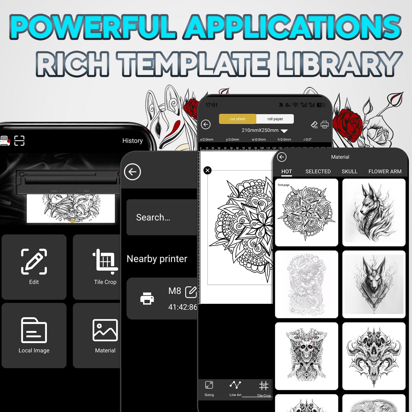 YIRIGUI biblioteca de plantillas gratuitas para practicar
