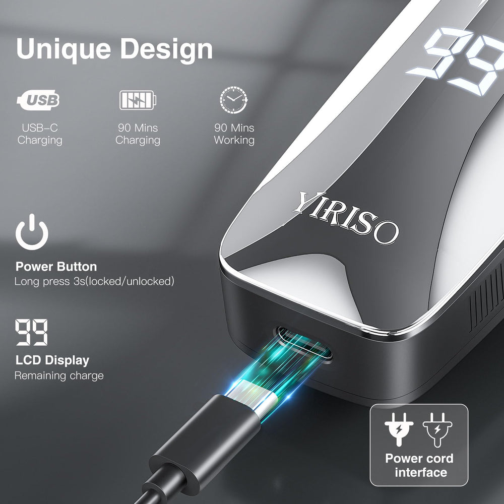 Diseño compacto y estuche de viaje incluido de YIRISO