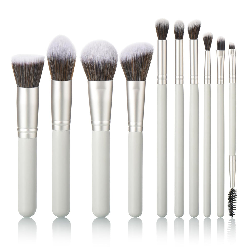 Set de brochas YJ-Anyue de 10 piezas para rostro y ojos