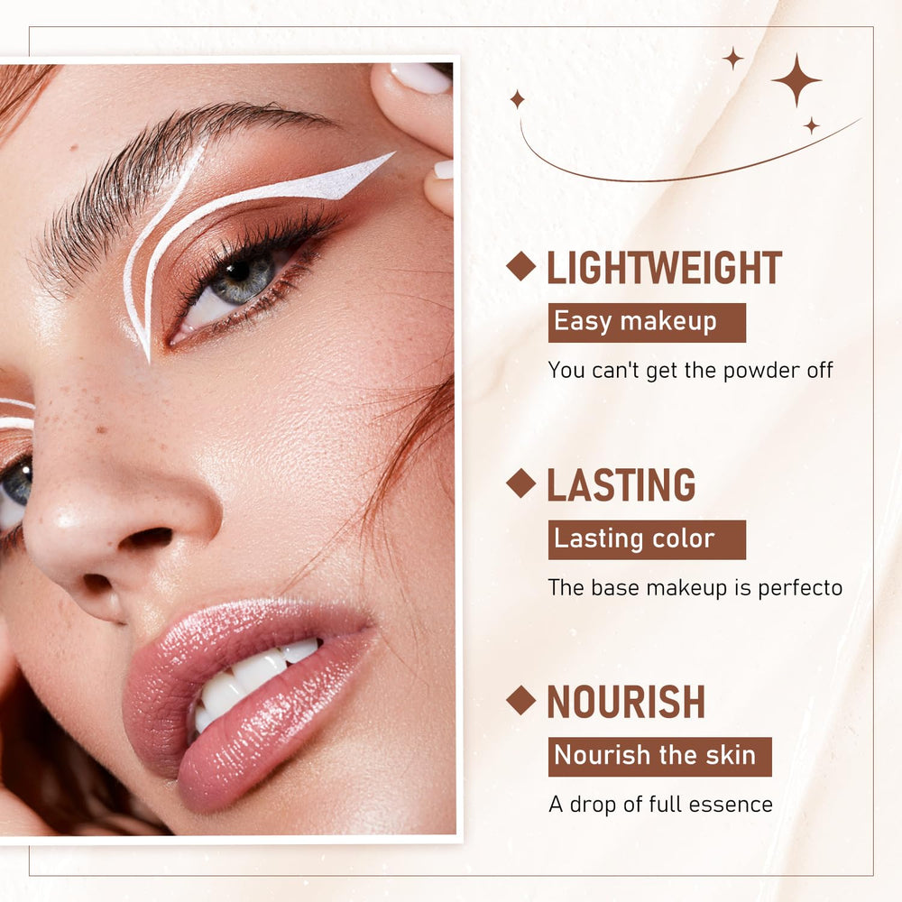YJW Flawless Eraser Foundation Stick resistente al agua para un look duradero.