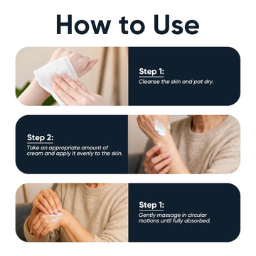 Night-time application of Ylahdent Capsacare Relief Cream