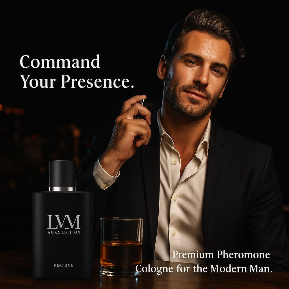 YLOTRE LVM AURA: aroma fresco amaderado para ocasiones sociales y encuentros.