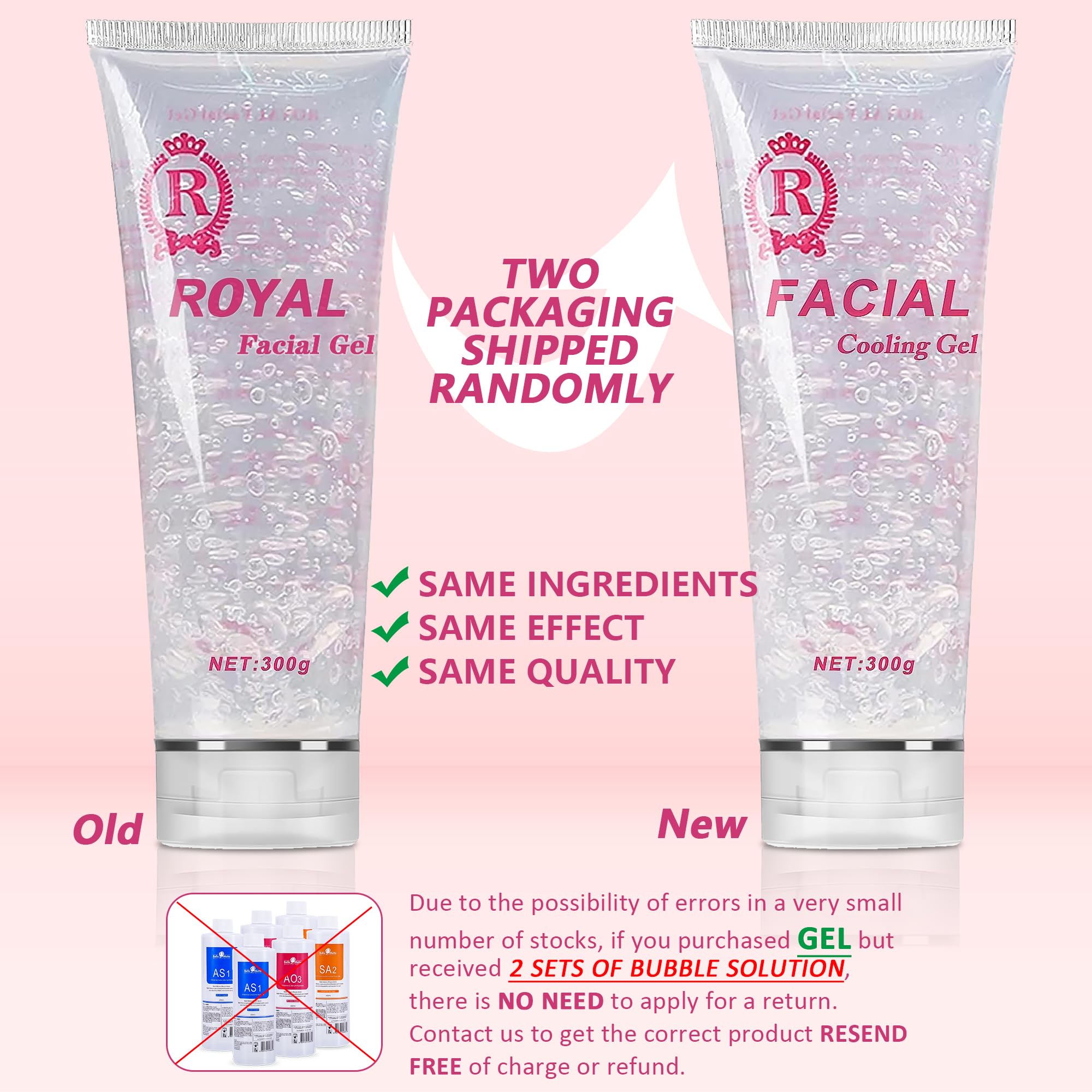 YMEYFAN gel refrigerante hidrata la piel durante tratamientos faciales.