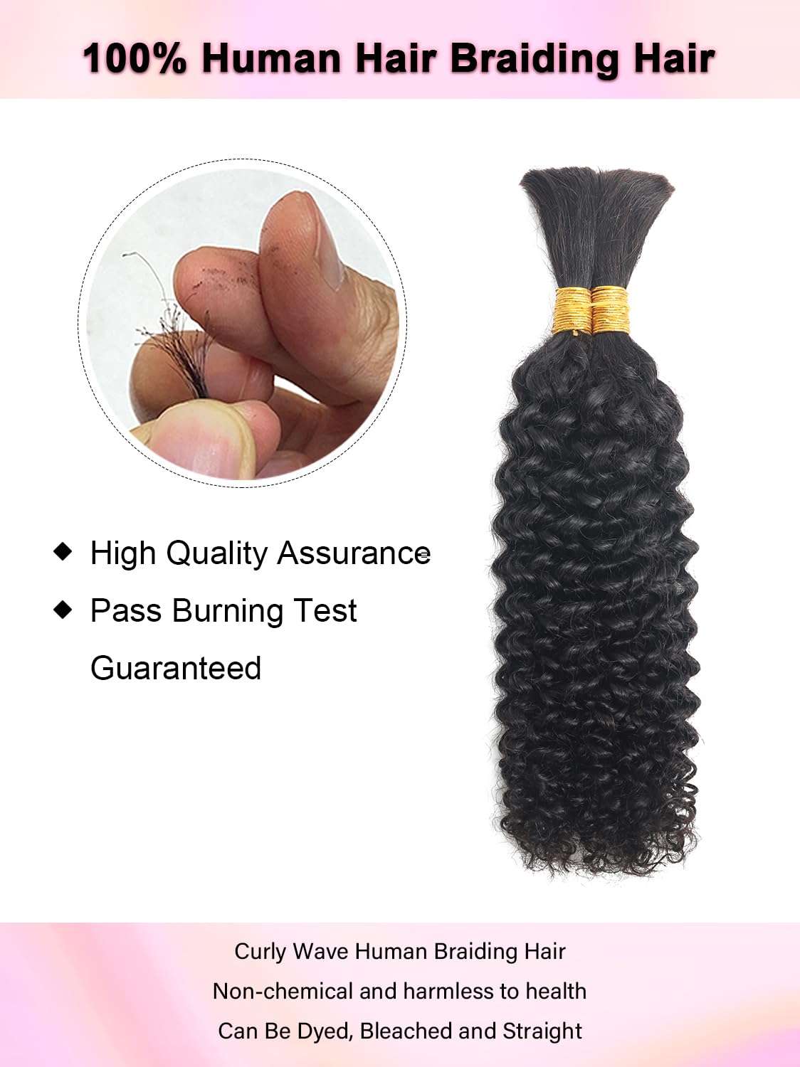 YNiSew bulk no-weft braiding packs for flexible styles