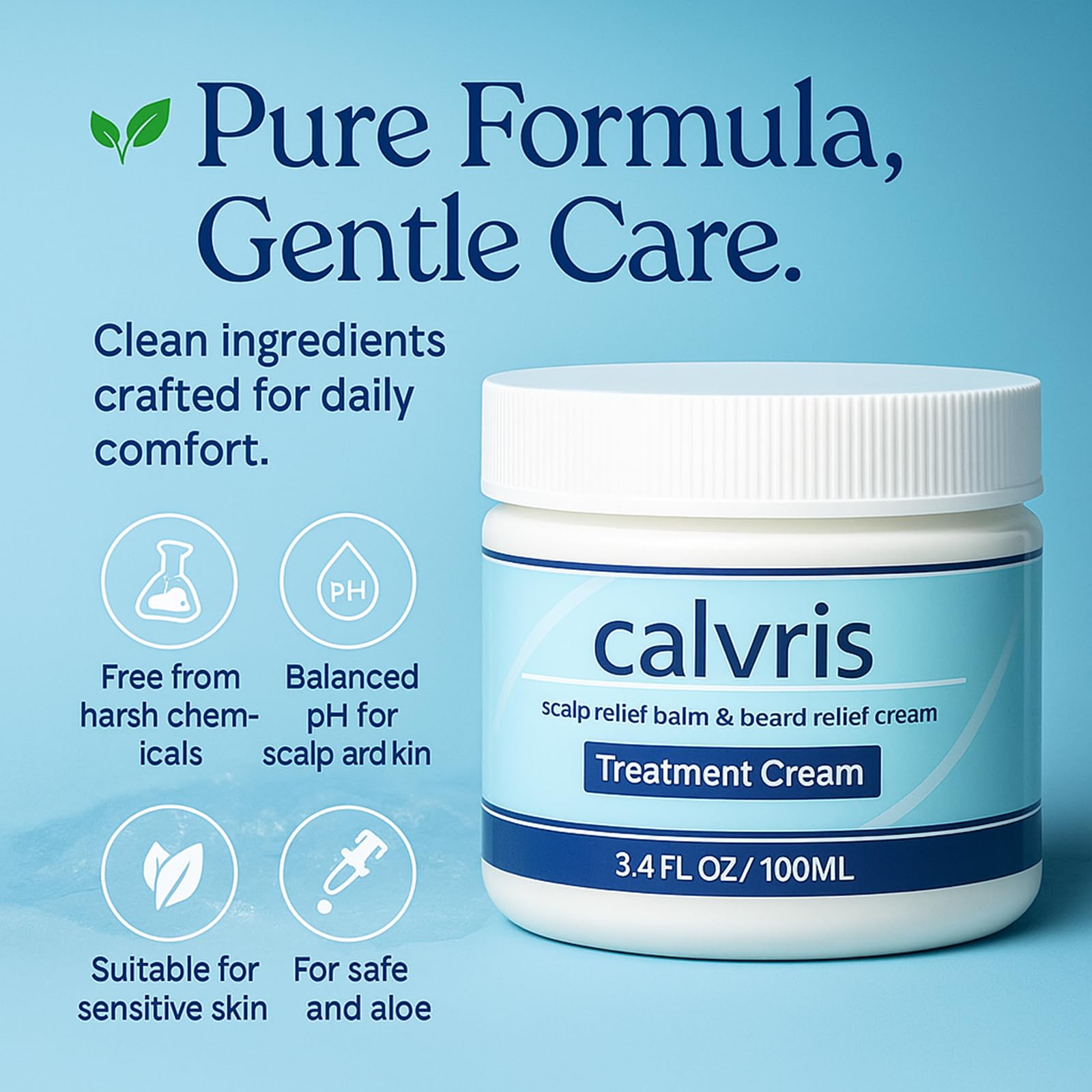 YOCMIPS Calvris Balm piel sensible - hidratación suave para áreas sensibles
