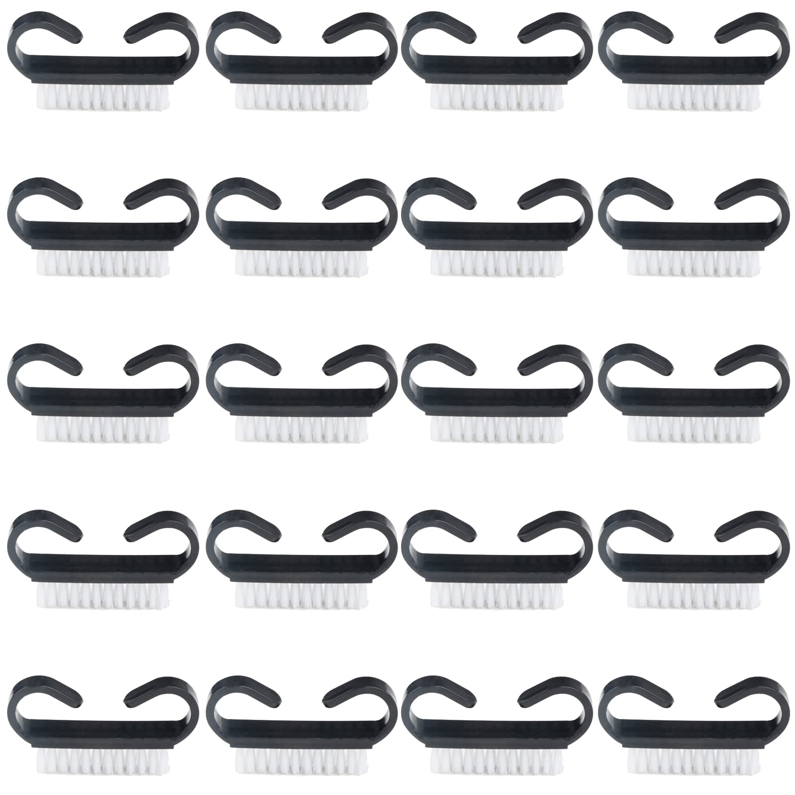 Cepillo YODOOLTLY para limpieza de uñas con mango ergonómico y cerdas suaves, ideal para uñas limpias.