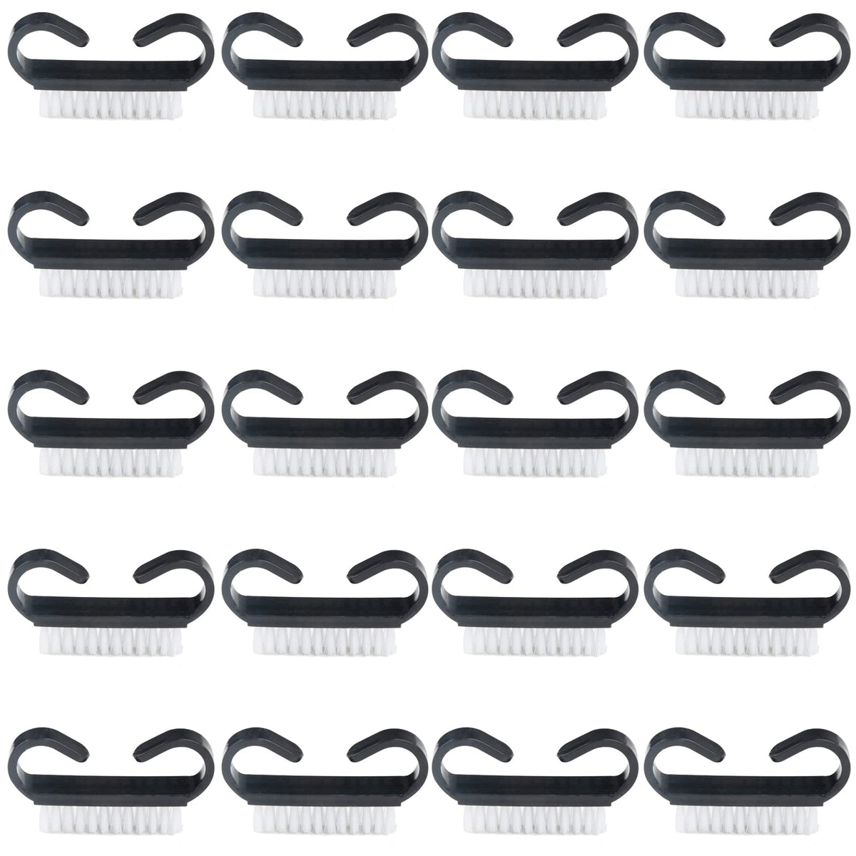 Cepillo YODOOLTLY para limpieza de uñas con mango ergonómico y cerdas suaves, ideal para uñas limpias.