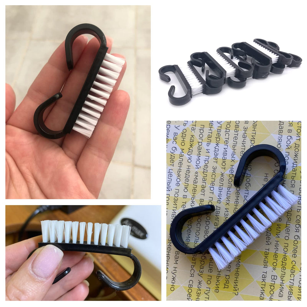 Paquete de 20 cepillos YODOOLTLY para uñas en casa y viaje.
