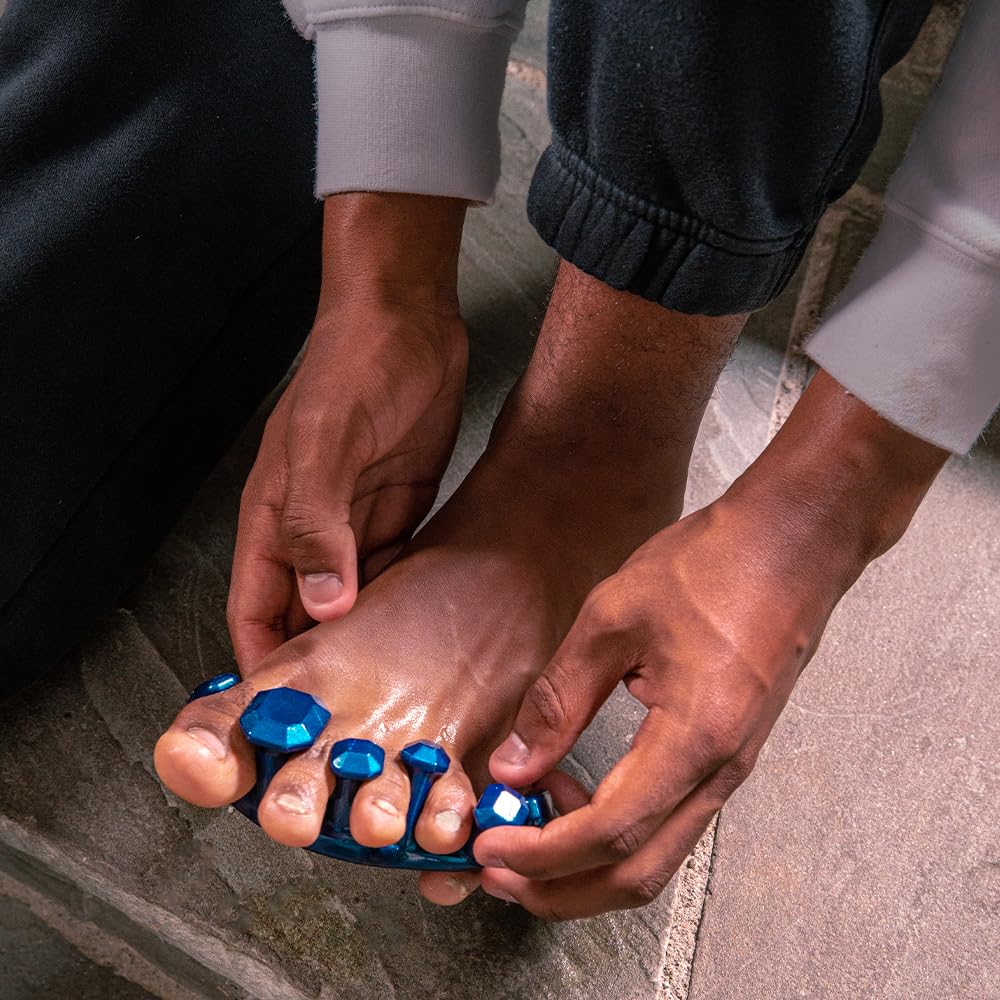 Yoga Toes Gems para deportistas, uso corto diario para mejorar movilidad del pie