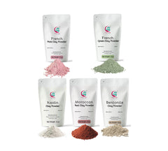 Arcilla rosa de YOGI’S GIFT para mascarillas suaves y cuidado facial.