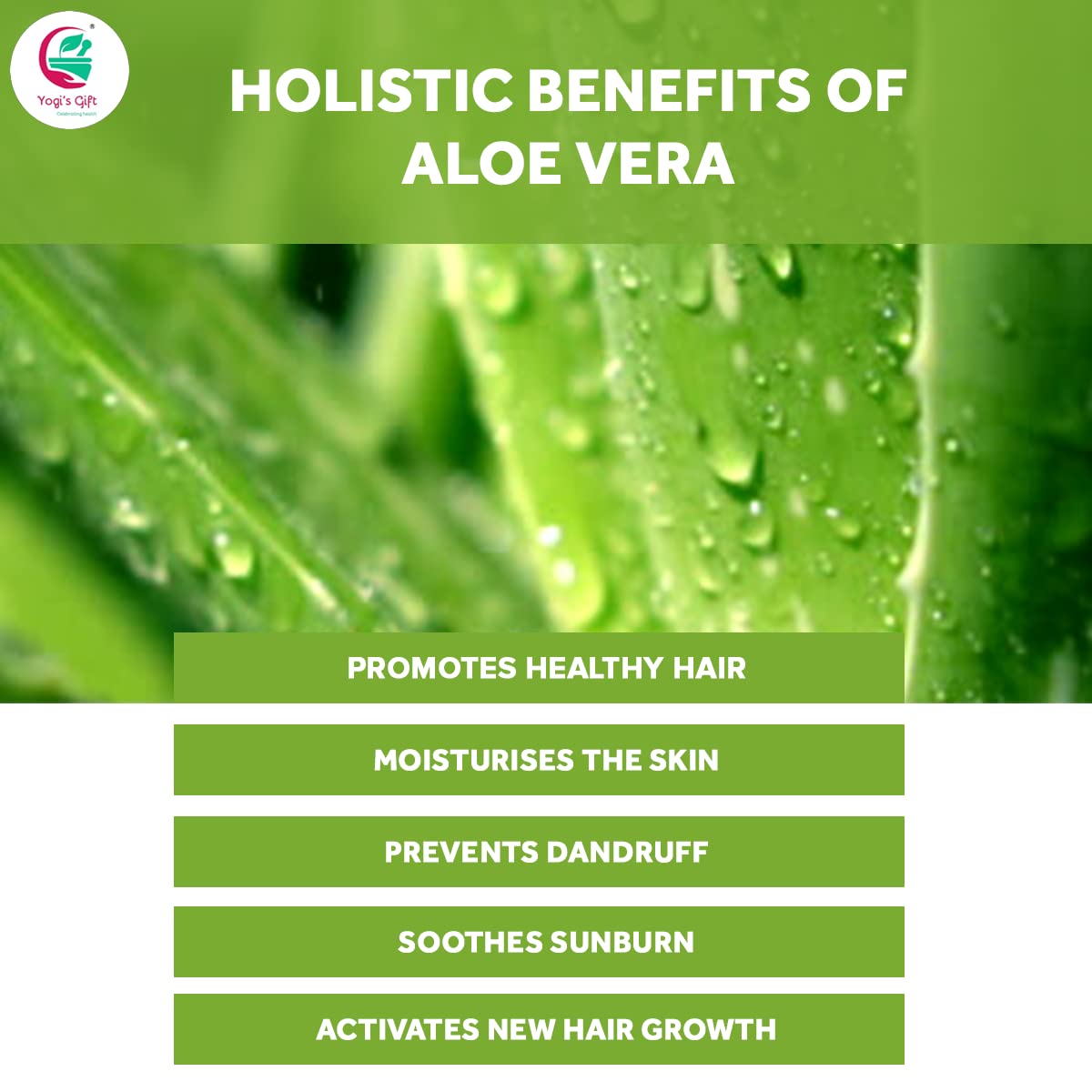 YOGI’S GIFT hidratación tras afeitado Aloe Vera, calma y frescura.