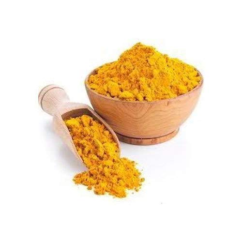 Yogi’s Gift: mascarilla de cúrcuma para acné, aplicación suave.