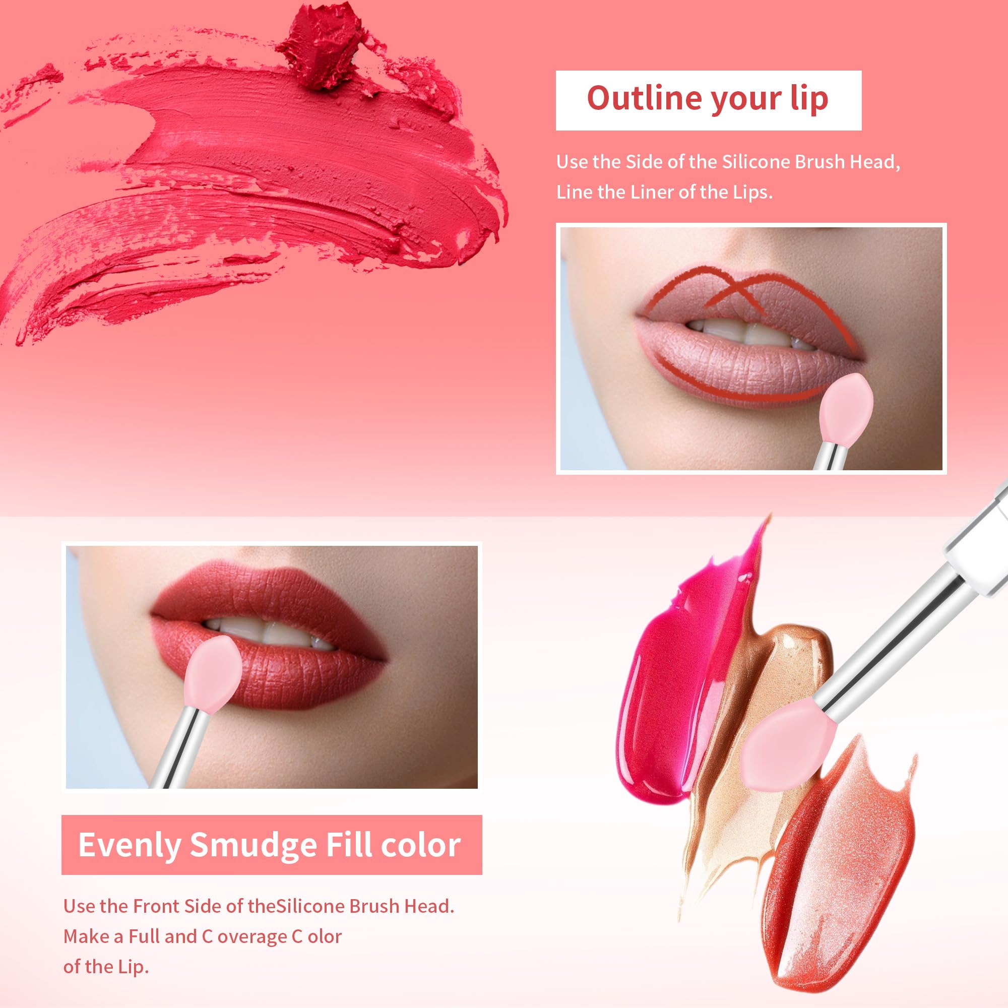Yoizyfree aplicacion de brillo labial con control y exactitud