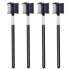 Yoizyfree cepillo espiral compacto para cejas y pestañas, ideal para retoques rápidos.