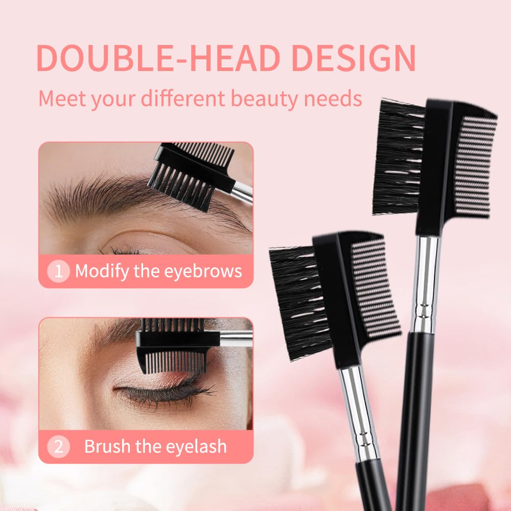Yoizyfree cepillo para cejas, cepilla y organiza la forma natural.
