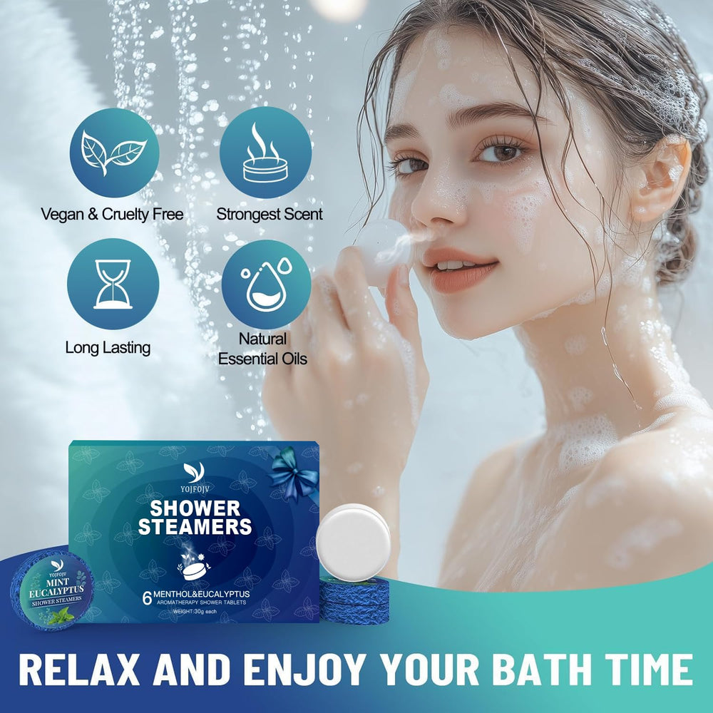 YOJFOJV bombas-ducha envase orgánico: artesanía hecha a mano y aroma duradero