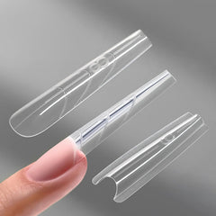 YOKE FELLOW: formas duales sandwich para uñas, precisión constante.