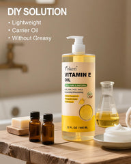 Yoken Aceite Vitamina E cuidado de piel facial y corporal sin fragancia