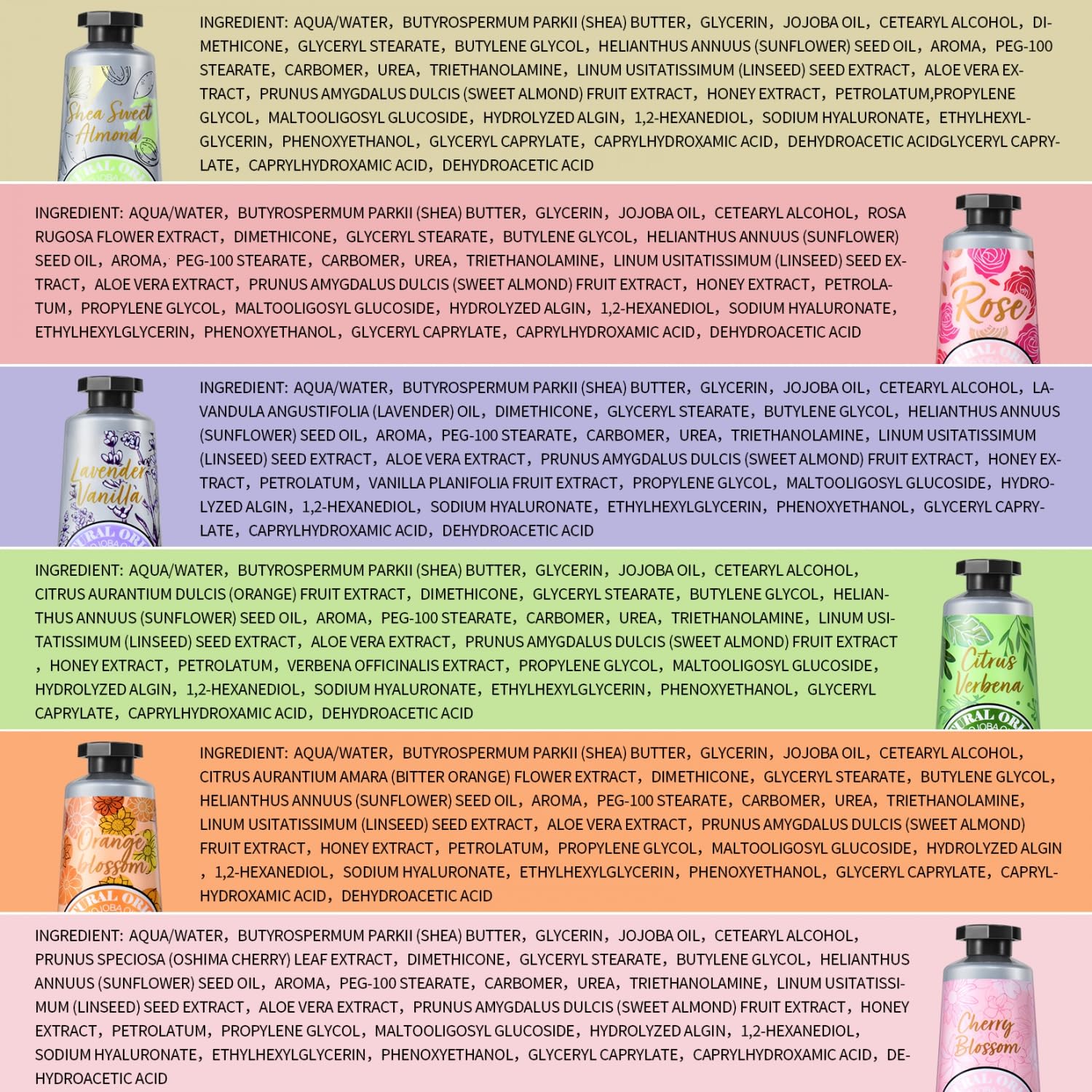 Crema de manos Yoken almendra nutrición suave