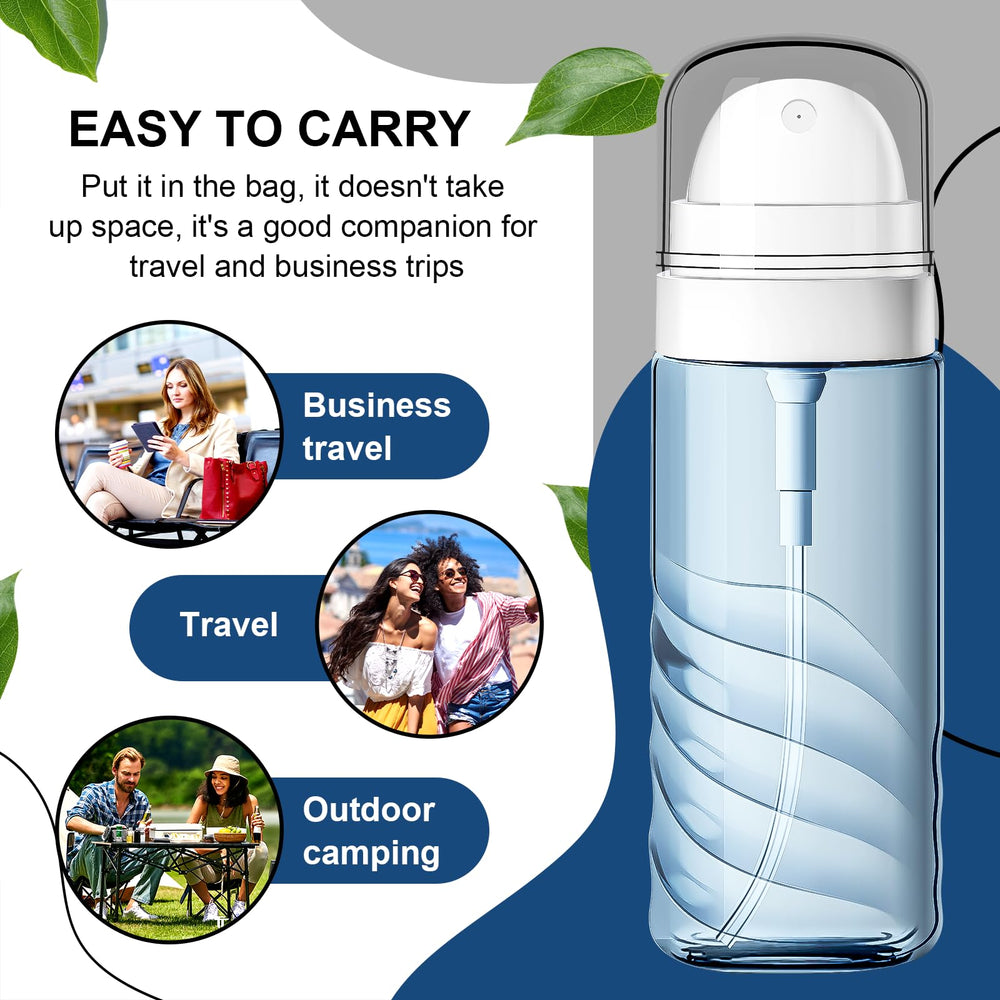 Yolaist libre de BPA, spray reutilizable 60ml.