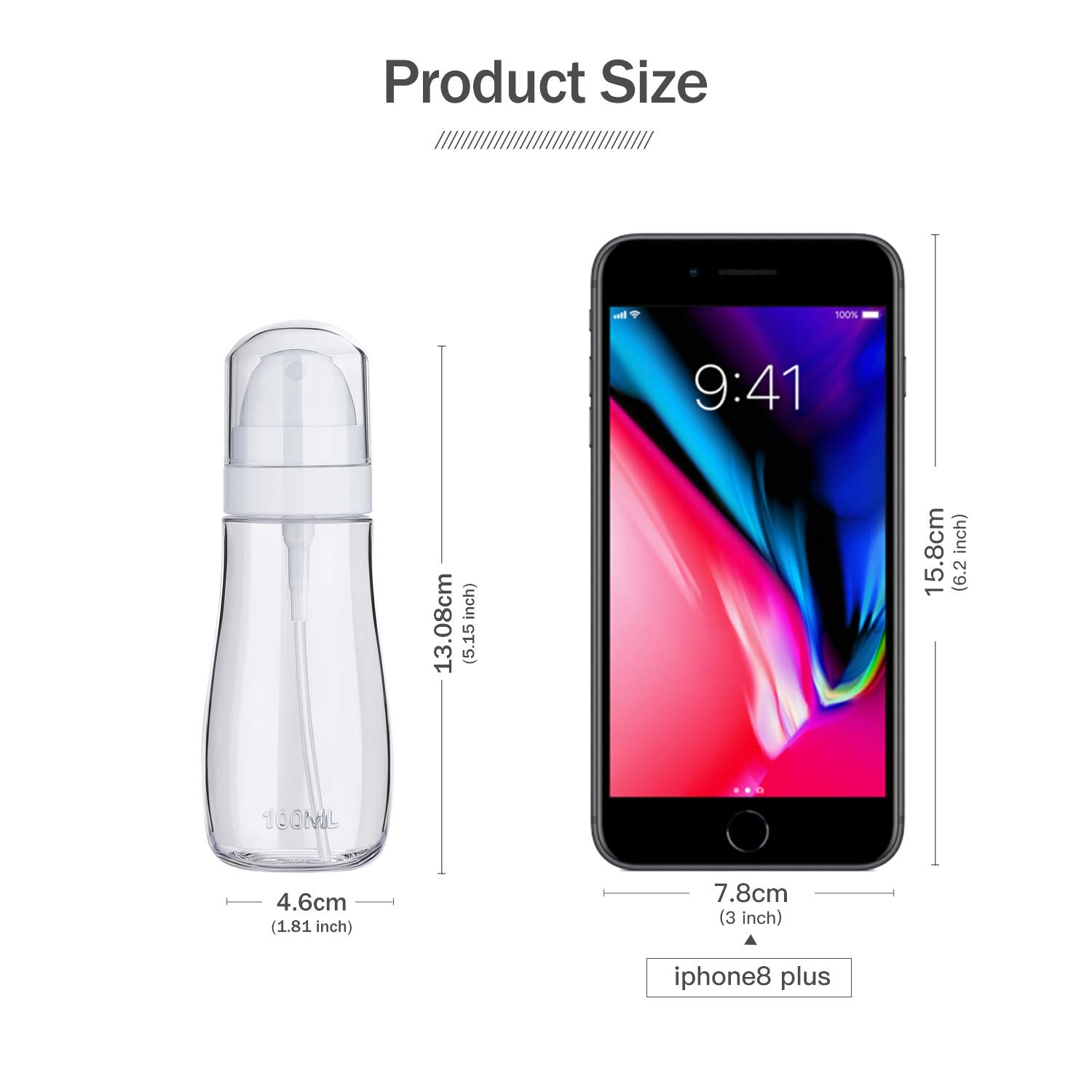 Yolaist para perfumes y cosméticos líquidos, recargable.