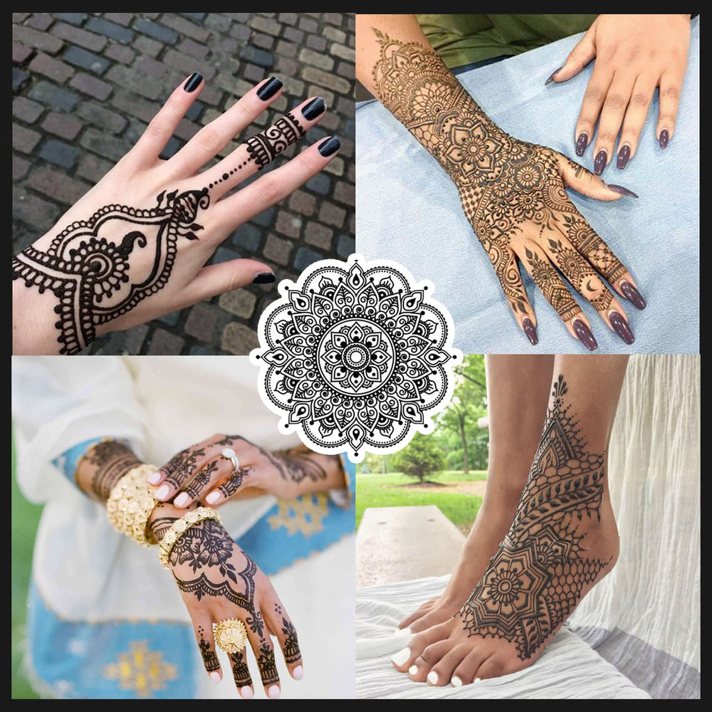 Yomagine aplicación en antebrazo para un look temporal sencillo