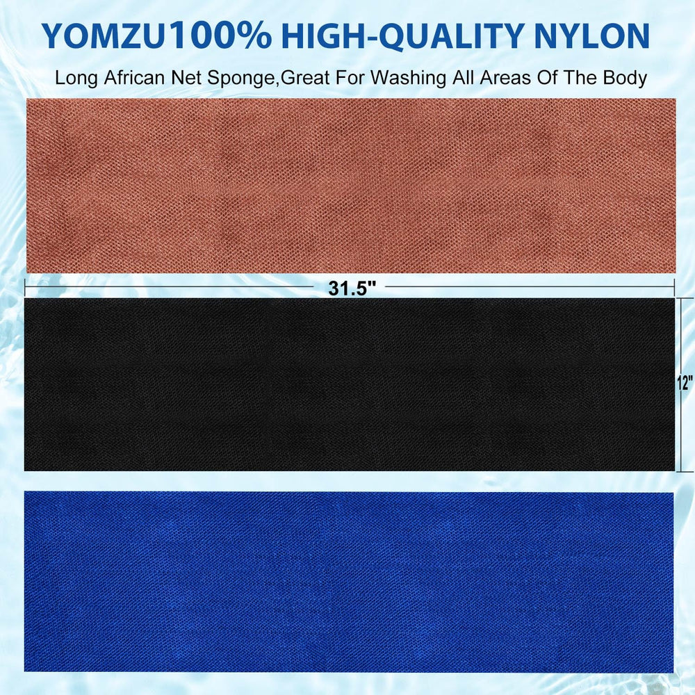 Conjunto de 6 esponjas de YOMZU, perfecto para uso familiar.