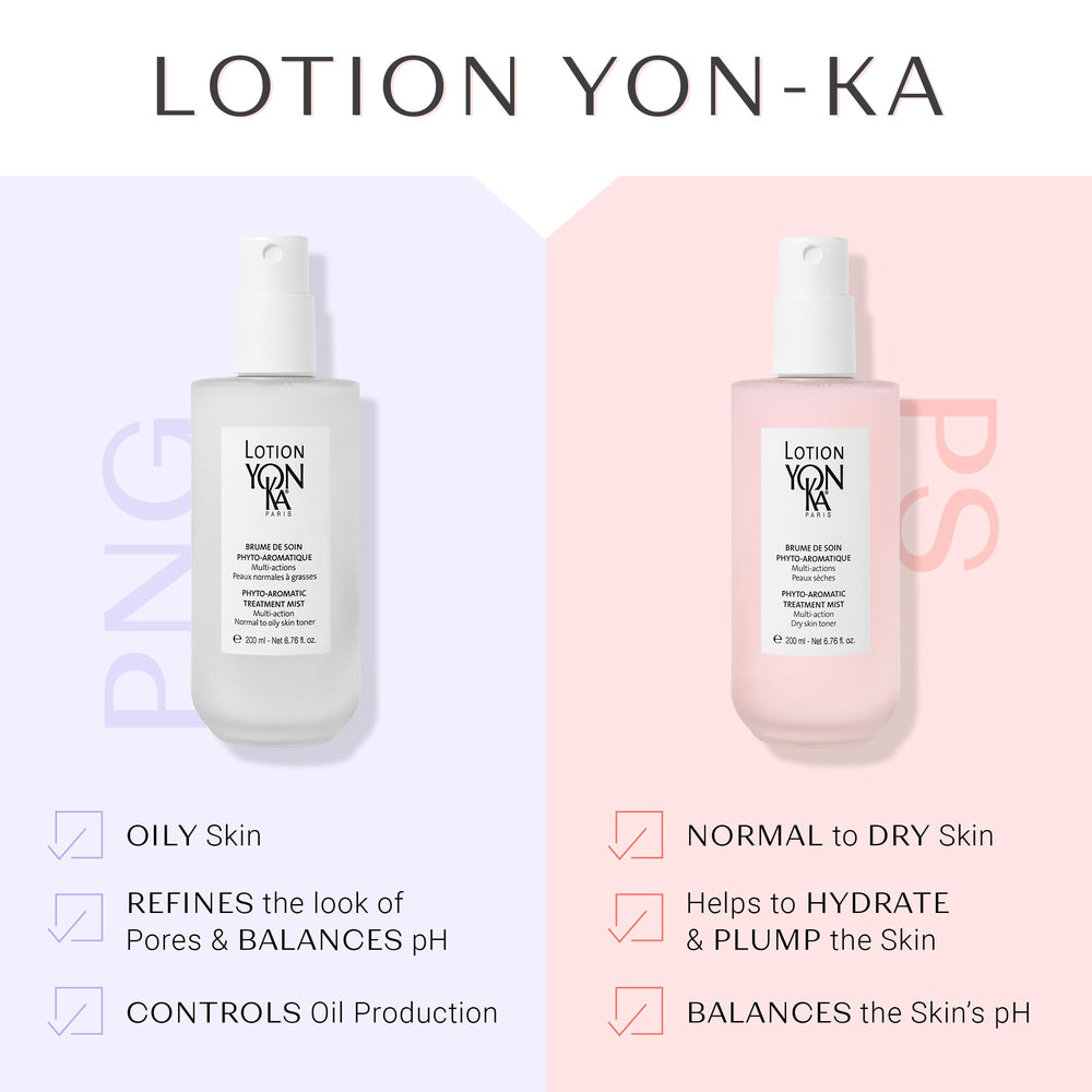 Textura hidratante de Yon-Ka PS con activos vegetales para piel suave.