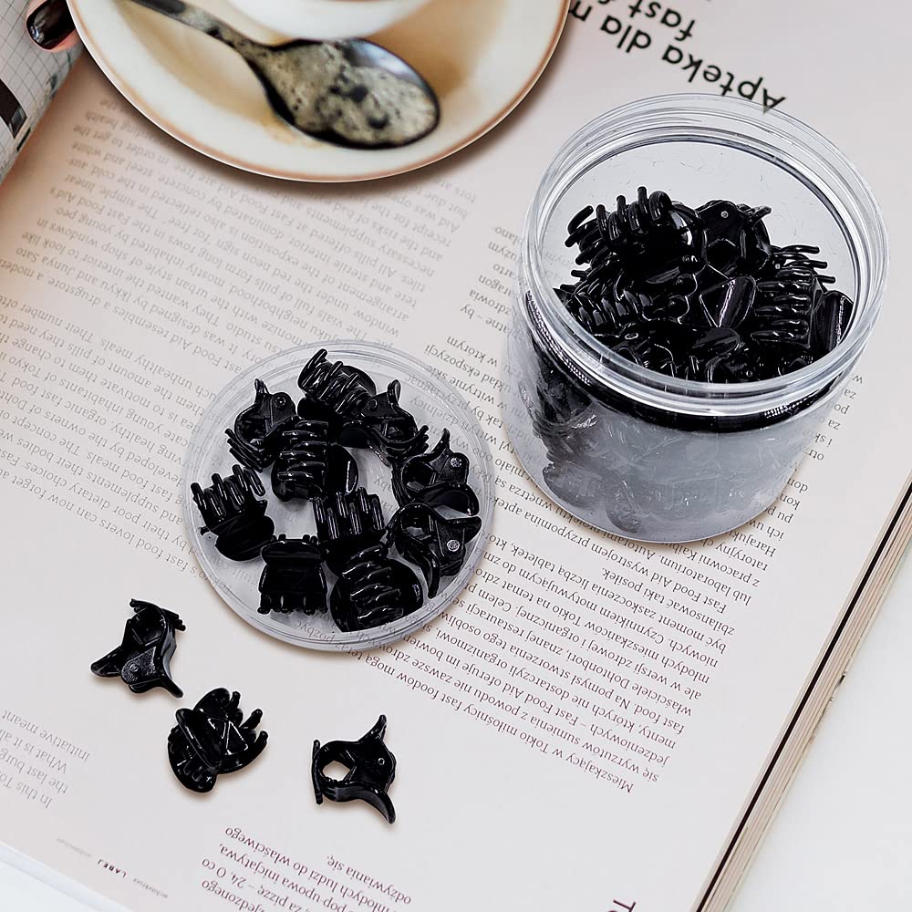 Yongdeli: Empaque protector, clips de cabello negros listos para entrega segura.