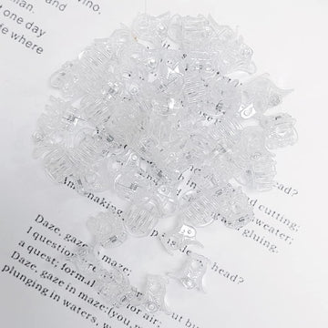 Clip Yongdeli negro en primer plano, textura resistente para uso diario.