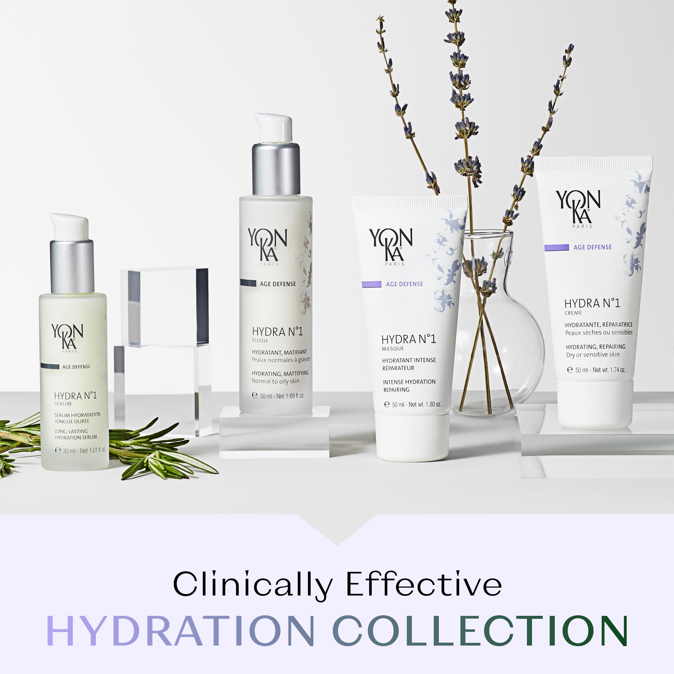 Envase de 50 ml de Yon-Ka Hydra N°1 para rutina diaria