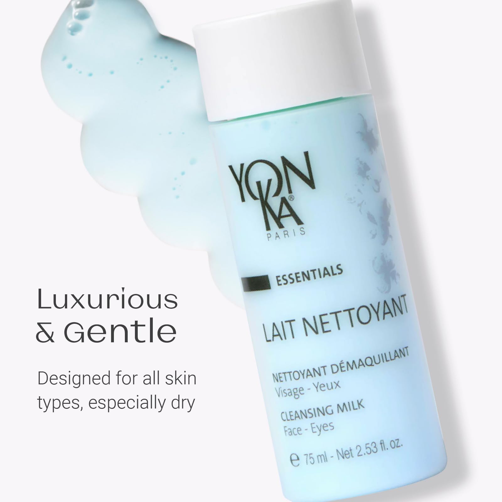 Ingredientes de origen natural de Yon-Ka Lait Nettoyant, cuidado suave