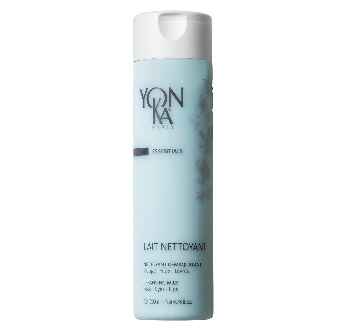 Yon-Ka Lait Nettoyant, vertido de botella, limpieza suave para piel seca.