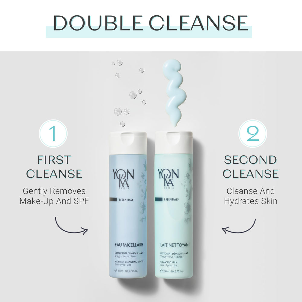 Yon-Ka Lait Nettoyant, equilibrio natural de pH para piel saludable.