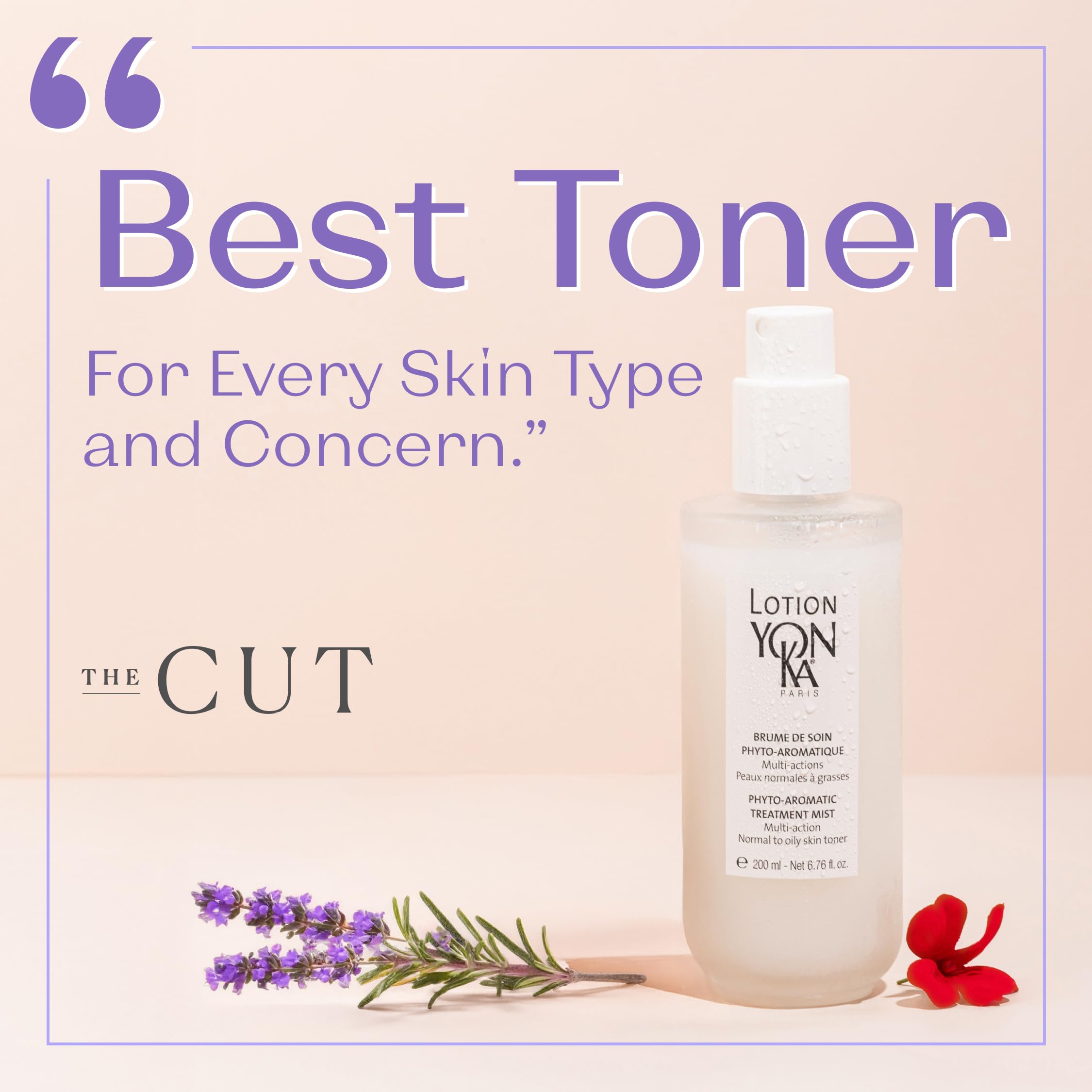 Yonka PNG Toner: huile essentielle lavande-geranium-romarin en action