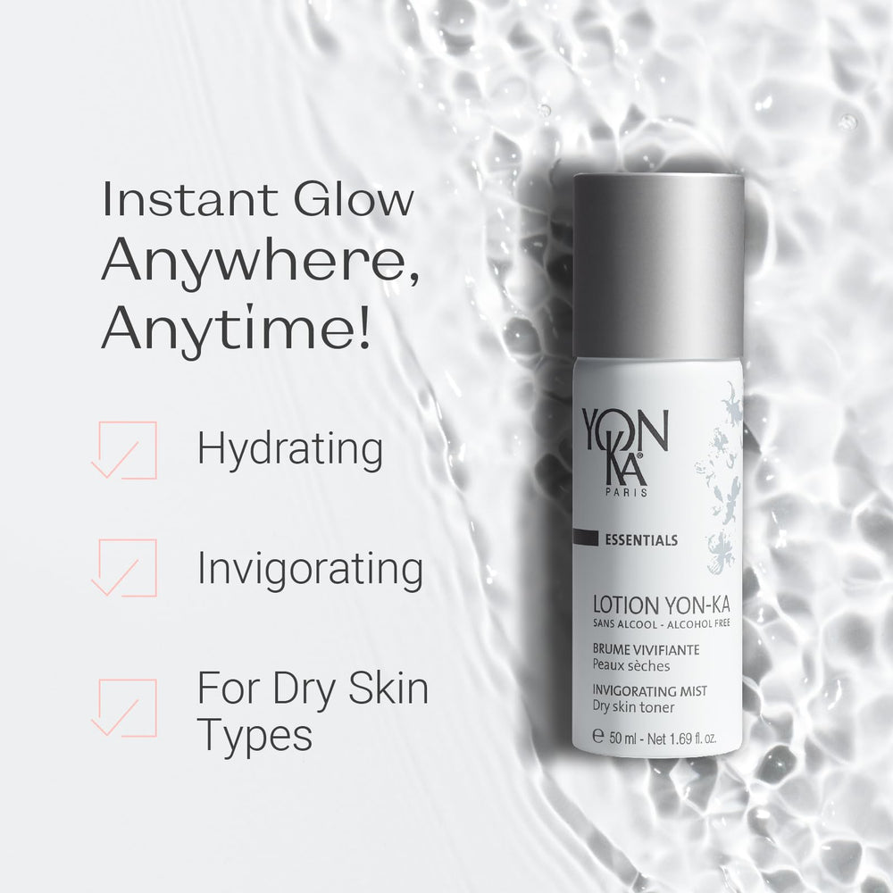 Yon-Ka Toner PS, pulverización en rostro para refrescar y tonificar.