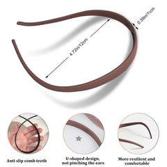 Banda YONOY café, ligera para uso diario con gafas.