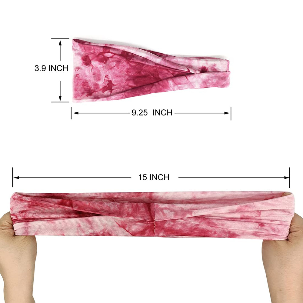 Banda YONUF con estampado batik para entrenamiento y uso diario.