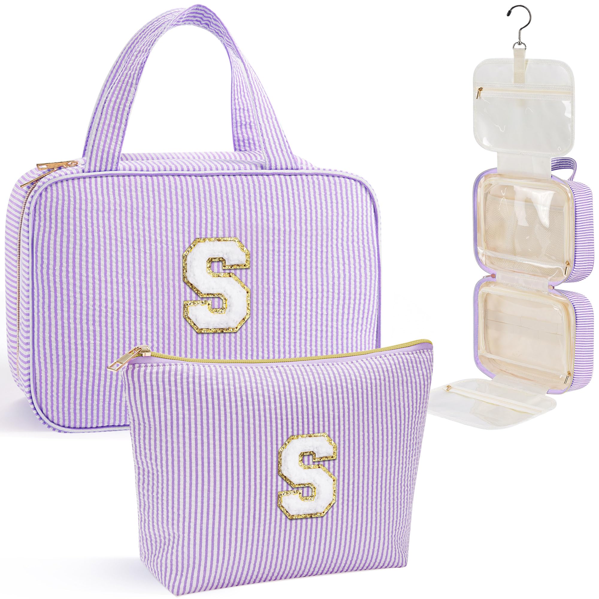 YOOLIFE bolsa de higiene colgante de gran capacidad para organizar artículos de viaje.