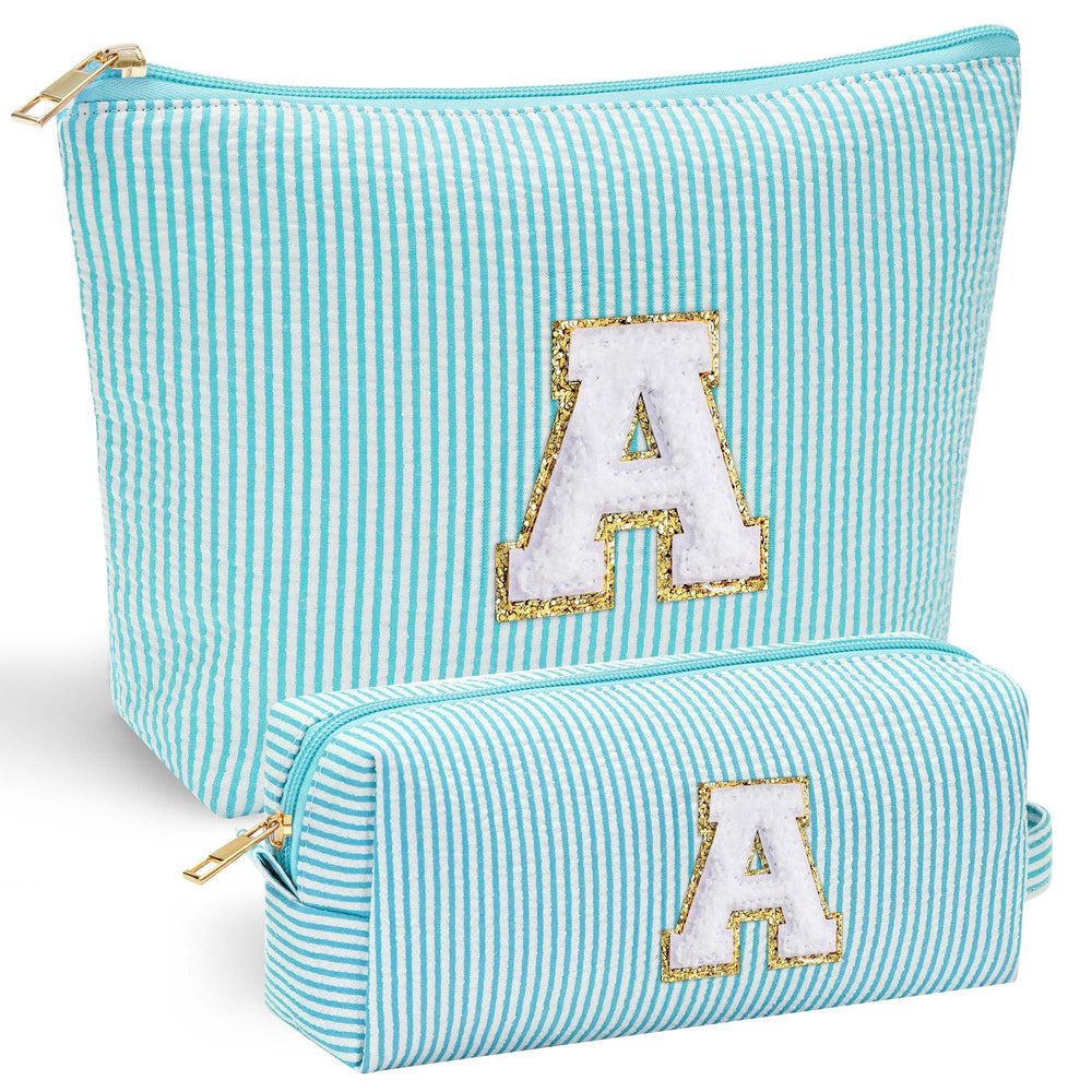 YOOLIFE bolsa de maquillaje inicial personalizada para regalo y organización.