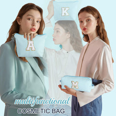 YOOLIFE bolso maquillaje personalizado con inicial 26 letras para destacar.