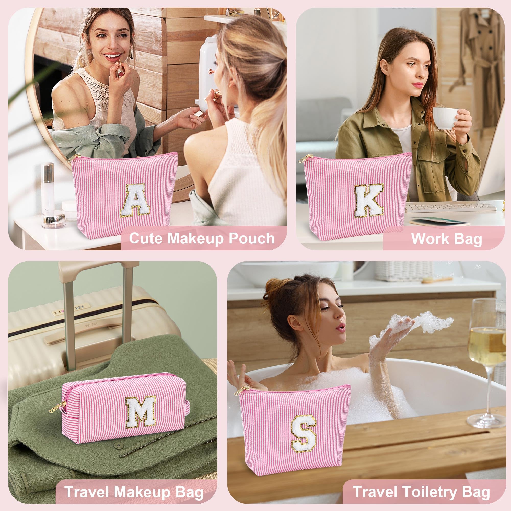 YOOLIFE estuche maquillaje, costuras robustas para uso diario.