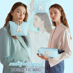 YOOLIFE bolso con diseño chenille de iniciales, duradera y única.