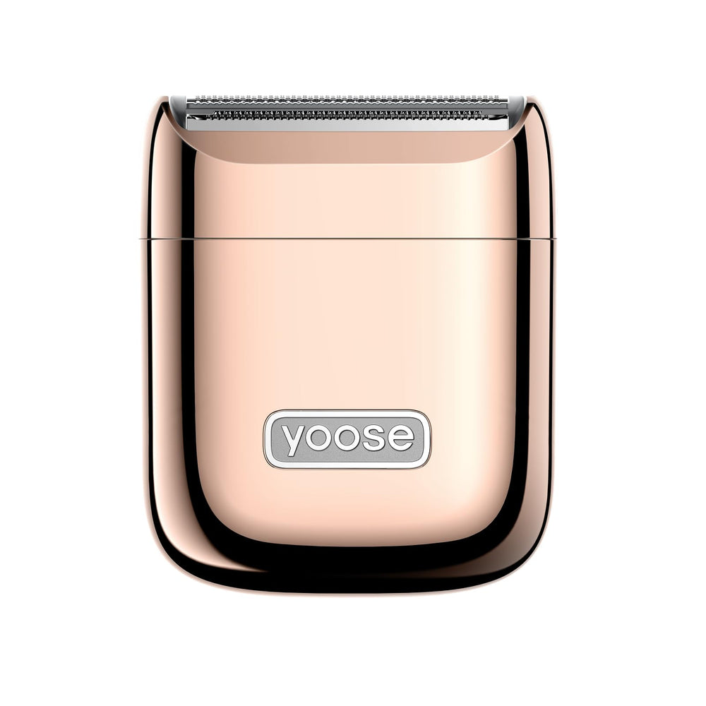 Yoose afeitadora eléctrica para mujeres, tamaño compacto para llevar.